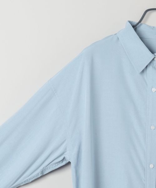 JEANASIS（ジーナシス）の「2WAYカフスシルキーシャツ/592532（シャツ/ブラウス・レディース・ホワイト/ブルー/レオパード/ベージュ・FREE）」の15枚目の写真