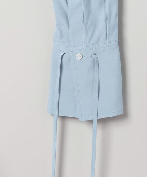 JEANASIS（ジーナシス）の「2WAYカフスシルキーシャツ/592532（シャツ/ブラウス・レディース・ホワイト/ブルー/レオパード/ベージュ・FREE）」の16枚目の写真