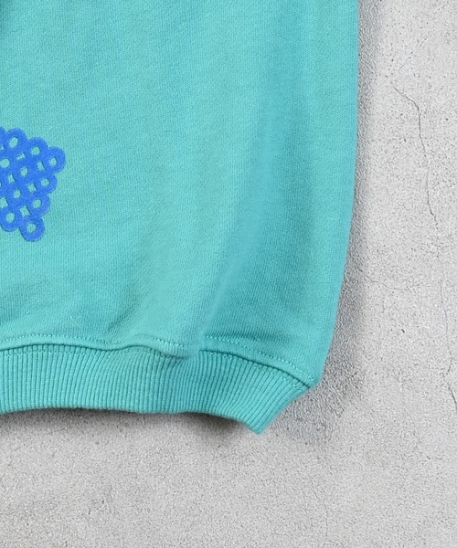 MARKEY'S（マーキーズ）の「【Subikiawa】別注プリントトレーナー（スウェット・キッズ・杢グレー/エメラルド/ホワイト系その他・130/120/100/95/90/80/110/140）」の12枚目の写真