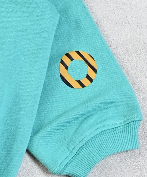 MARKEY'S（マーキーズ）の「【Subikiawa】別注プリントトレーナー（スウェット・キッズ・杢グレー/エメラルド/ホワイト系その他・130/120/100/95/90/80/110/140）」の16枚目の写真