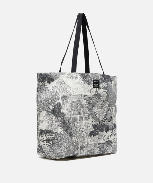 AIGLE（エーグル）の「【国立自然史博物館】 プリントキャンバストートバッグ / 大容量（トートバッグ・レディース・ホワイト/モスグリーン・FREE）」の22枚目の写真