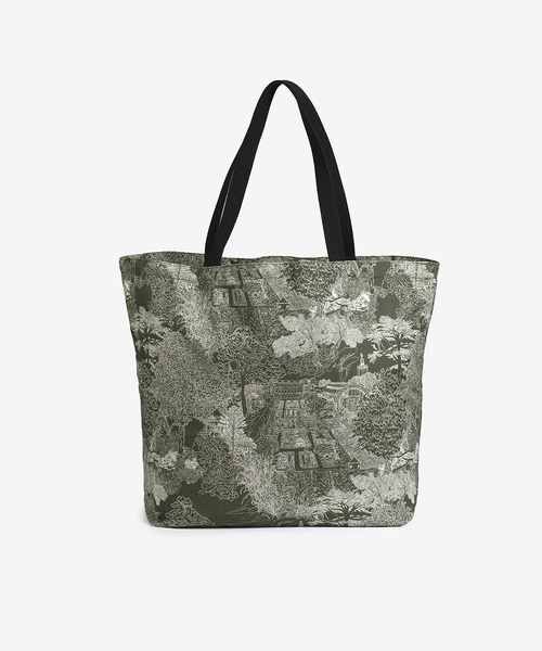 AIGLE（エーグル）の「【国立自然史博物館】 プリントキャンバストートバッグ / 大容量（トートバッグ・レディース・ホワイト/モスグリーン・FREE）」の17枚目の写真