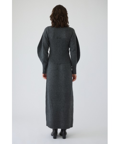 Setting knit dress セッティング ニットドレス（ワンピース）｜RIM