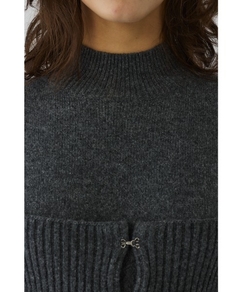 RIM.ARK（リムアーク）の「Setting knit dress セッティング ニット