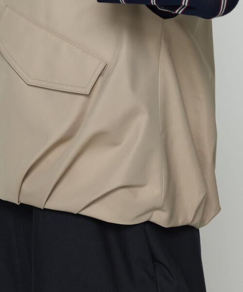 K.T KIYOKO TAKASE（キヨコタカセ）の「ツイル撥水 ベスト（ベスト・レディース・ベージュ/カーキ・FREE）」の19枚目の写真