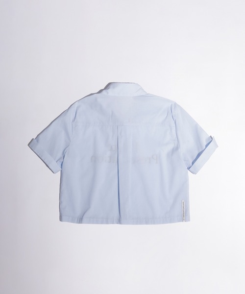 SCULPTOR(スカルプター)の「Status Summer Shirts(シャツ/ブラウス・レディース・ホワイト/ブルー・MEDIUM)」の3枚目の写真