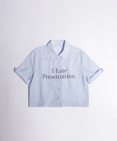 SCULPTOR(スカルプター)の「Status Summer Shirts(シャツ/ブラウス・レディース・ホワイト/ブルー・MEDIUM)」の4枚目の写真