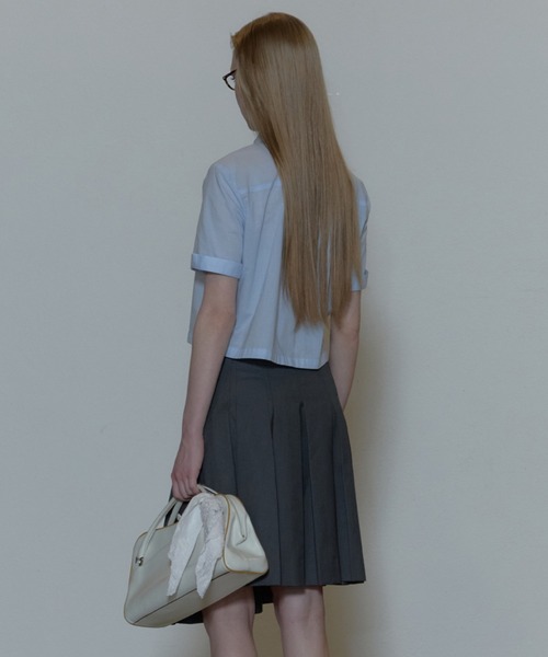 SCULPTOR(スカルプター)の「Status Summer Shirts(シャツ/ブラウス・レディース・ホワイト/ブルー・MEDIUM)」の5枚目の写真