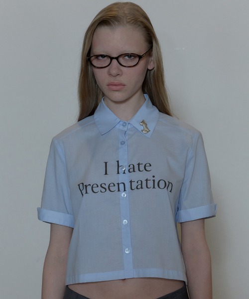 SCULPTOR(スカルプター)の「Status Summer Shirts(シャツ/ブラウス・レディース・ホワイト/ブルー・MEDIUM)」の7枚目の写真