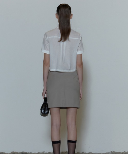 SCULPTOR(スカルプター)の「Status Summer Shirts(シャツ/ブラウス・レディース・ホワイト/ブルー・MEDIUM)」の11枚目の写真