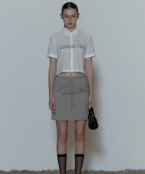 SCULPTOR(スカルプター)の「Status Summer Shirts(シャツ/ブラウス・レディース・ホワイト/ブルー・MEDIUM)」の13枚目の写真