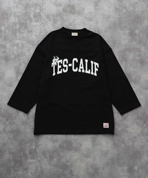 TES CALIF FOOT BALL T-SHIRT 9SLEEVE / フットボールTシャツ 9分袖