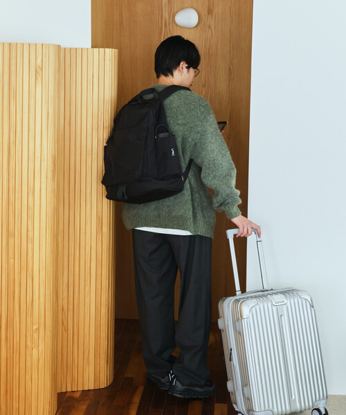 COBMASTER(コブマスター)の「Cobmaster × FREAK'S STORE/コブマスター × フリークスストア 別注 NOMAD MASTER BACKPACK ノマド マスター バッグパック(バックパック/リュック・レディース・ブラック・ONE SIZE)」の4枚目の写真