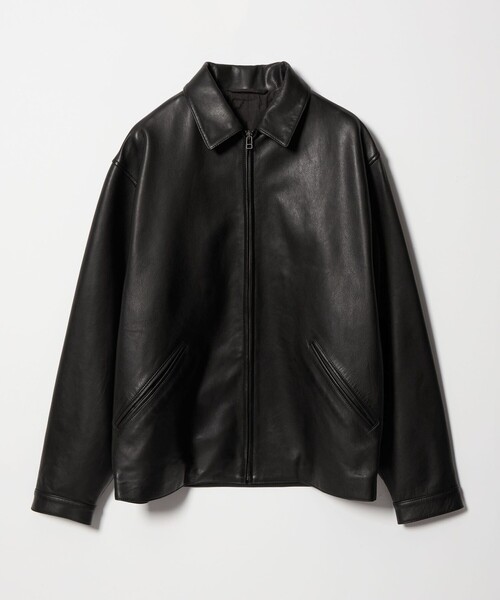 Steven Alan＞ シープ グローブレザー ワーク ブルゾン