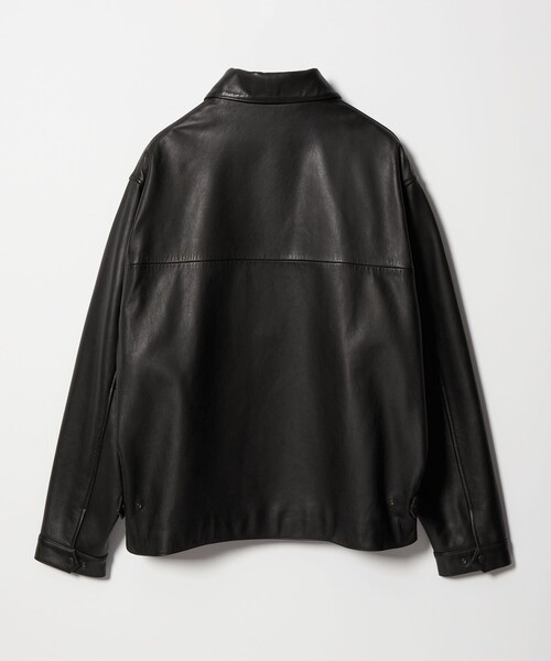 Steven Alan＞ シープ グローブレザー ワーク ブルゾン（ブルゾン