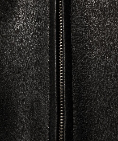 Steven Alan(スティーブンアラン)の「<Steven Alan> シープ グローブレザー ワーク ブルゾン(ブルゾン・メンズ・ブラック・S/M/L/XL)」の5枚目の写真
