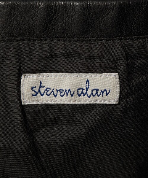 Steven Alan(スティーブンアラン)の「<Steven Alan> シープ グローブレザー ワーク ブルゾン(ブルゾン・メンズ・ブラック・S/M/L/XL)」の6枚目の写真
