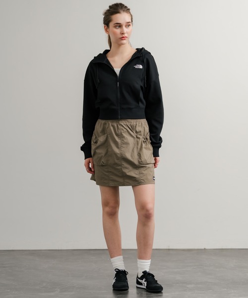 THE NORTH FACE(ザノースフェイス)の「THE NORTH FACE ザ・ノースフェイス W'S OBED SKIRT インパン付き台形カーゴミニスカート(スカート・レディース・ブラウン/カーキ/ブラック・L/M/S)」の9枚目の写真