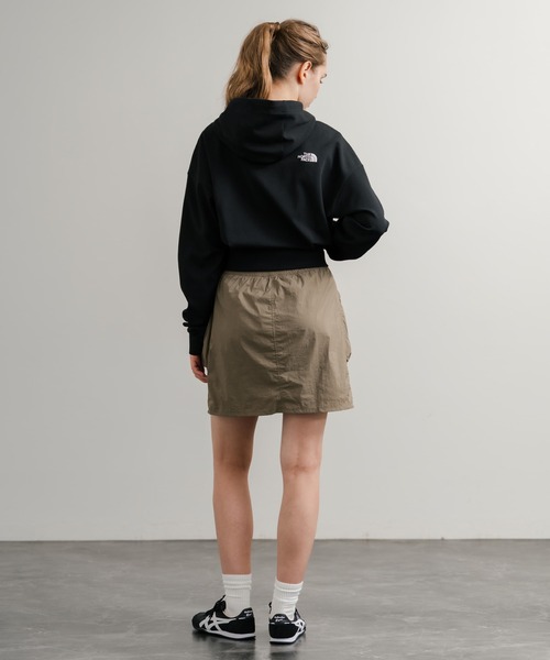 THE NORTH FACE(ザノースフェイス)の「THE NORTH FACE ザ・ノースフェイス W'S OBED SKIRT インパン付き台形カーゴミニスカート(スカート・レディース・ブラウン/カーキ/ブラック・L/M/S)」の11枚目の写真