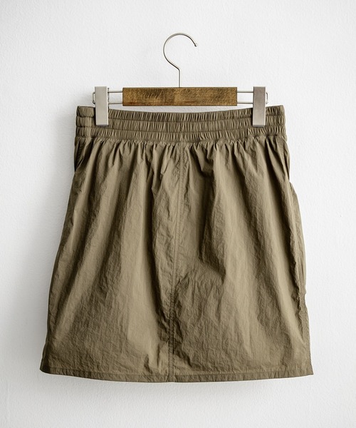 THE NORTH FACE(ザノースフェイス)の「THE NORTH FACE ザ・ノースフェイス W'S OBED SKIRT インパン付き台形カーゴミニスカート(スカート・レディース・ブラウン/カーキ/ブラック・L/M/S)」の17枚目の写真