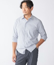 SHIPS: SMOOTH TEX ワイドカラー シャツ