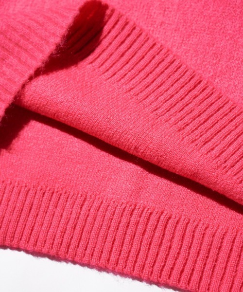 TOWNCRAFT（タウンクラフト）の「TOWNCRAFT / タウンクラフト SOLID SHAGGY CREW SWEATER 無地 ソリッド シャギー クルーセーター モヘアタッチ（ニット/セーター・メンズ・ブラック/チャコールグレー/ヘザーグレー/グリーン/ネイビー/ピンク・X-SMALL/SMALL/MEDIUM/LARGE）」の8枚目の写真