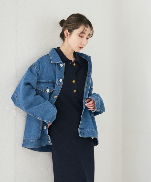 Noble（ノーブル）の「《追加》ポロシャツニットワンピース