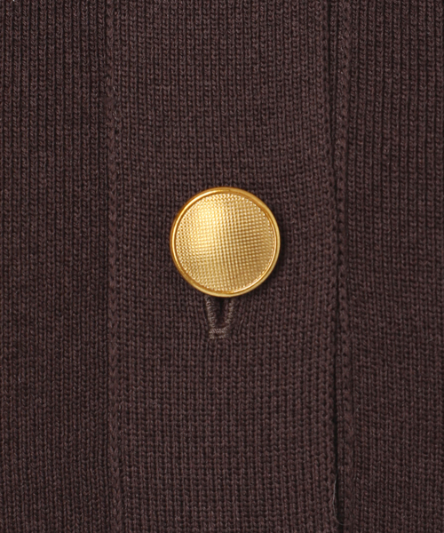 NOBLE　ポロシャツニットワンピース(新品未使用) 追加》ポロシャツニットワンピース（ニットワンピース）｜NOBLE