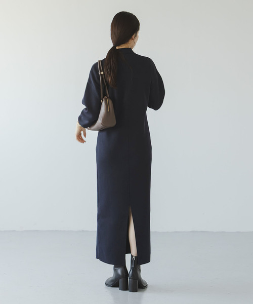 セール】《追加》ポロシャツニットワンピース（ワンピース）｜NOBLE