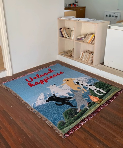Dog Paradise Tapestry Blanket（ブランケット）｜Made in I（メイド