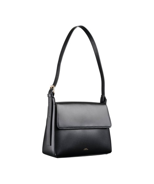 A.P.C.（アーペーセー）の「SAC VIRGINIE FLAP  /25A（ショルダーバッグ・レディース・ブラック・ONESIZE）」の5枚目の写真