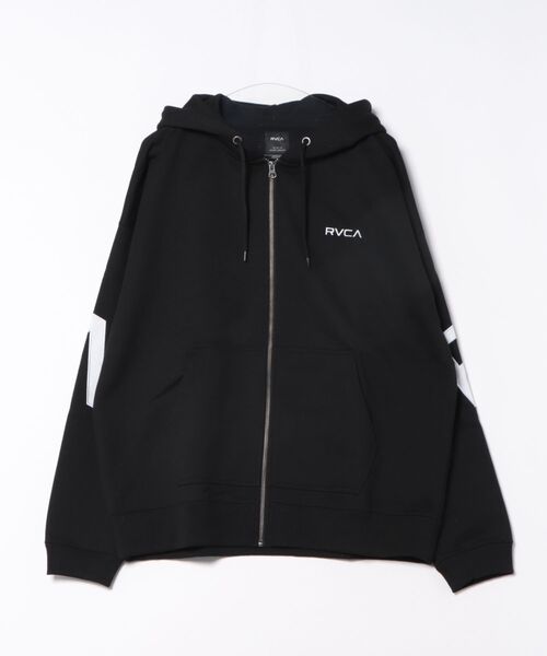 RVCA(ルーカ)の「【RVCA/ルーカ】24AW FAKE RVCA ZIP HD/バックプリントビッグロゴジップアップパーカー・フーディー(パーカー・メンズ・ブラック・MEDIUM)」の8枚目の写真