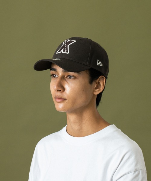 NEW ERA（ニューエラ）の「XLARGE×NEWERA LOGO PATCH CAP（キャップ・メンズ・ブラック/ネイビー/ブラウン/グリーン・ONE SIZE）」の5枚目の写真