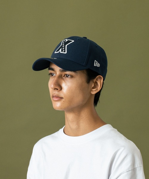 NEW ERA（ニューエラ）の「XLARGE×NEWERA LOGO PATCH CAP（キャップ・メンズ・ブラック/ネイビー/ブラウン/グリーン・ONE SIZE）」の6枚目の写真