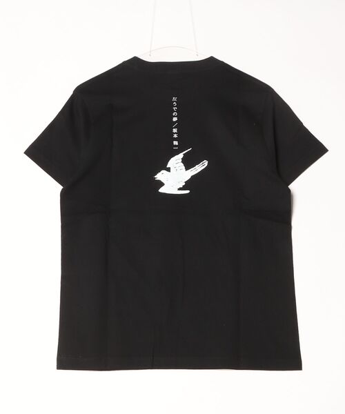MEDICOM TOY(メディコムトイ)の「MLE 坂本龍一 「左うでの夢」 TEE(Tシャツ/カットソー・メンズ・ブラック・MEDIUM/LARGE/X-LARGE/SMALL)」の3枚目の写真