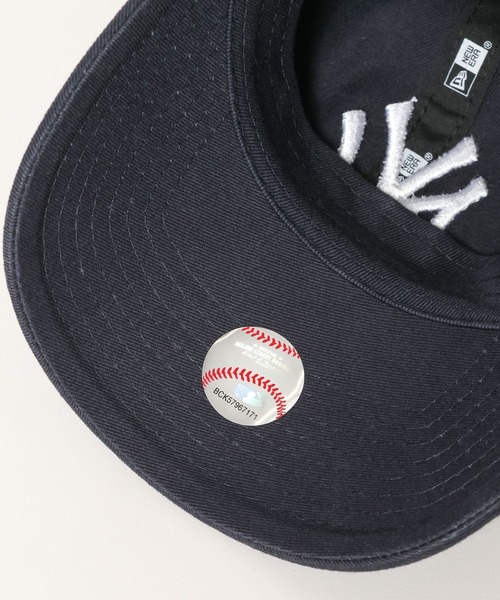 NEW ERA(ニューエラ)の「【NEW ERA(ニューエラ)】/MLB NY CAP (WOMENS)(キャップ・レディース・グレイッシュベージュ/ベージュ/ネイビー・FREE)」の10枚目の写真