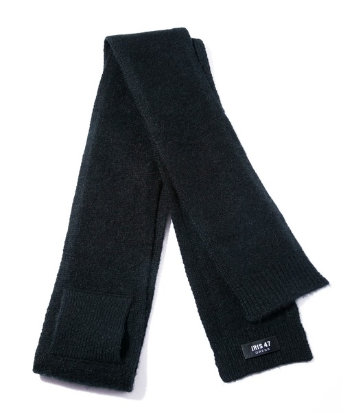 IRIS47(イリスフォーセブン)の「【IRIS 47】cashmere tie stole/カシミア タイ ストール dress31(ストール/ショール・レディース・ライトブルー/ブラック/ホワイト・FREE)」の14枚目の写真