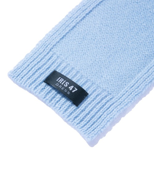 IRIS47(イリスフォーセブン)の「【IRIS 47】cashmere tie stole/カシミア タイ ストール dress31(ストール/ショール・レディース・ライトブルー/ブラック/ホワイト・FREE)」の18枚目の写真