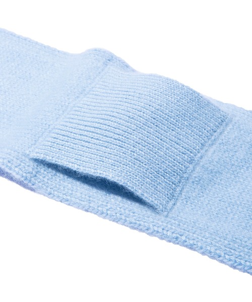 IRIS47(イリスフォーセブン)の「【IRIS 47】cashmere tie stole/カシミア タイ ストール dress31(ストール/ショール・レディース・ライトブルー/ブラック/ホワイト・FREE)」の19枚目の写真