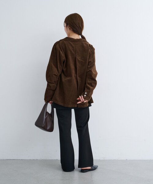 セットアップ対応】B コーデュロイジャケット（テーラードジャケット