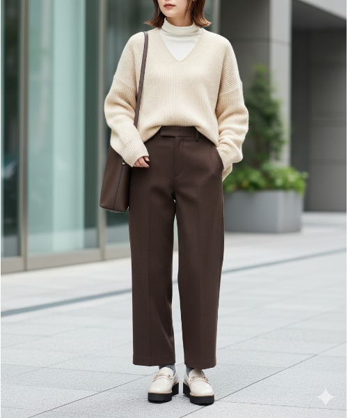 Balancoire(ブランコアール)の「Balancoire(ブランコワール) 防水 晴雨兼用 厚底ビットローファー(ローファー・レディース・モカ/プラチナム/ブラック系その他/アイボリー・23.5cm/24.0cm/24.5cm/25.0cm/22.5cm/23.0cm)」の5枚目の写真