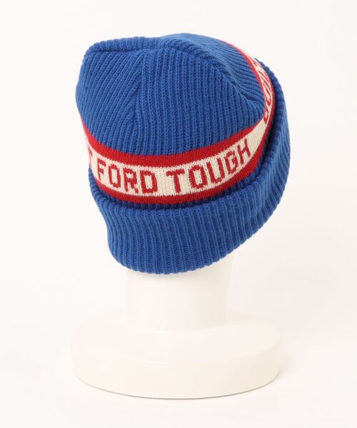 BRIXTON（ブリクストン）の「BRIXTON  FORD BUILT TOUGH BEANIE / ブリクストン（ニットキャップ/ビーニー・メンズ・ライトブルー・O/S）」の4枚目の写真