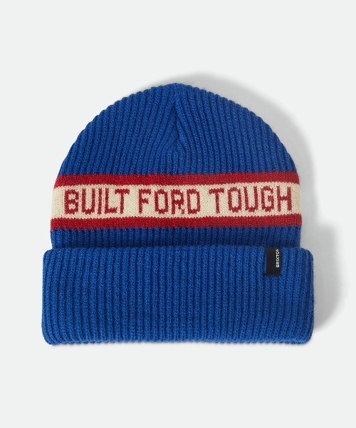 BRIXTON（ブリクストン）の「BRIXTON  FORD BUILT TOUGH BEANIE / ブリクストン（ニットキャップ/ビーニー・メンズ・ライトブルー・O/S）」の2枚目の写真