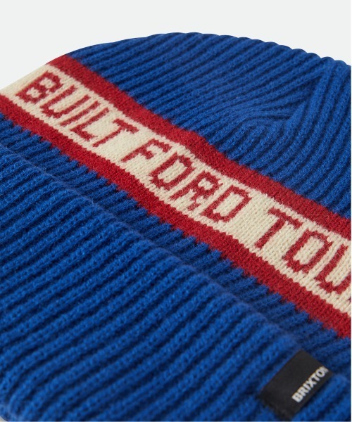 BRIXTON（ブリクストン）の「BRIXTON  FORD BUILT TOUGH BEANIE / ブリクストン（ニットキャップ/ビーニー・メンズ・ライトブルー・O/S）」の3枚目の写真