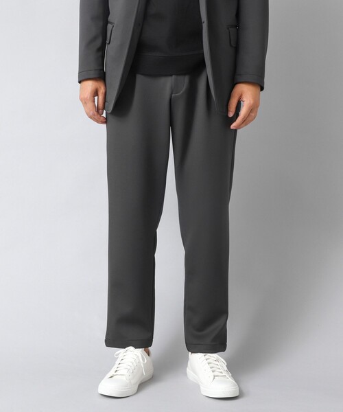 NOLLEY’S（ノーリーズ）の「【ACTIVE SECT】《セットアップ》ダブルニットスーツ ジャケット&パンツ 25AW（セットアップ・メンズ・ダークネイビー/チャコールグレー・S/M/L/XL）」の4枚目の写真