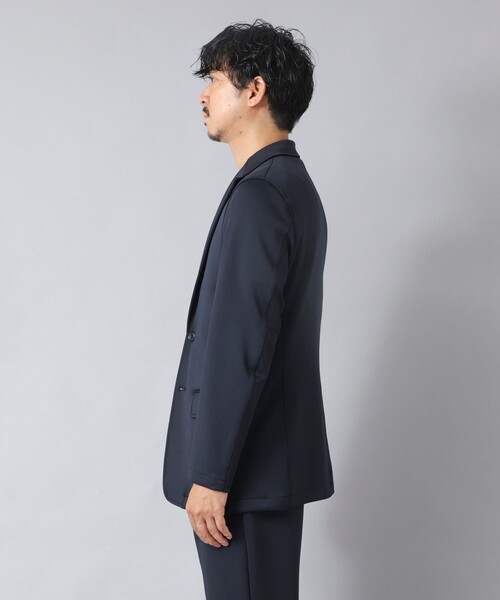 NOLLEY’S（ノーリーズ）の「【ACTIVE SECT】《セットアップ》ダブルニットスーツ ジャケット&パンツ 25AW（セットアップ・メンズ・ダークネイビー/チャコールグレー・S/M/L/XL）」の8枚目の写真