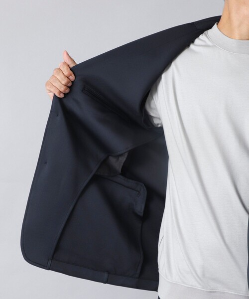 NOLLEY’S（ノーリーズ）の「【ACTIVE SECT】《セットアップ》ダブルニットスーツ ジャケット&パンツ 25AW（セットアップ・メンズ・ダークネイビー/チャコールグレー・S/M/L/XL）」の15枚目の写真