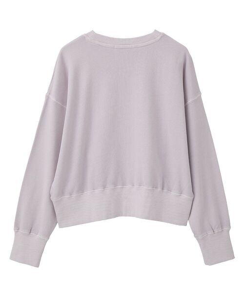 AMERICAN HOLIC（アメリカンホリック）の「ピグメント裏毛プルオーバー（スウェット・レディース・グレイッシュベージュ/チャコールグレー/ラベンダー/ダークネイビー・M/L）」の22枚目の写真