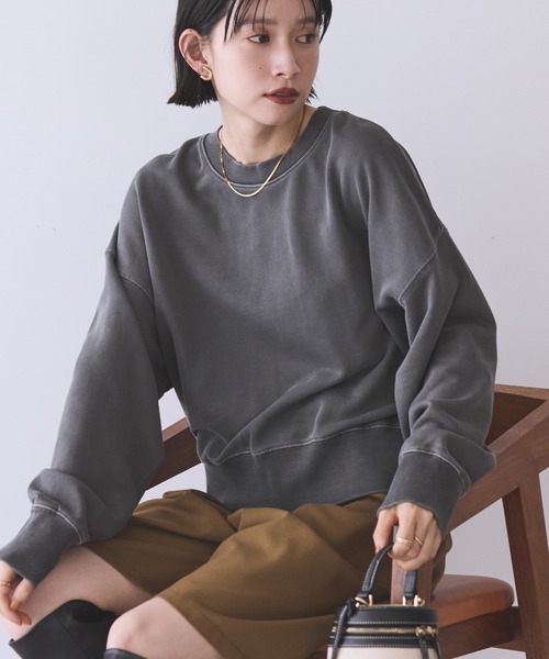 ピグメント裏毛プルオーバー（スウェット）｜AMERICAN HOLIC