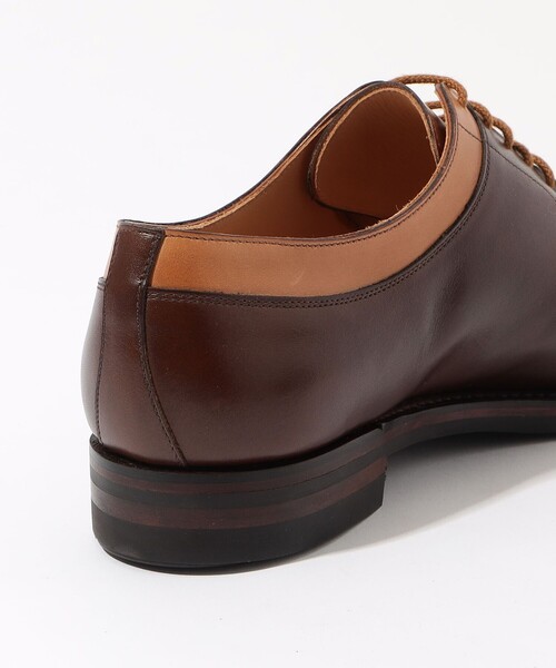 CROCKETT&JONES（クロケットアンドジョーンズ）の「【別注】　CROCKETT&JONES SHELTON5 アンティークカーフレザー Uチップ レザーシューズ（その他シューズ・メンズ・ブラウン系その他・6/8/6.5/7/7.5）」の4枚目の写真
